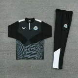 2023 Newcastle 01 black half pull suit