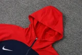 Atletico Madrid 2023-24 long sleeve hooded sweatshirt training clothes