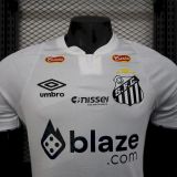 2024-25 Santos   home player version jersey (The player version is more slim fit, it is recommended to buy one size larger)