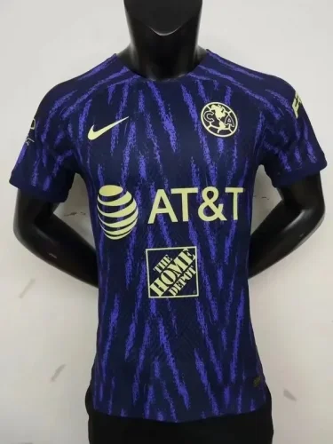 America 2022-23 away player soccer jerseys   (The player version is more slim fit, it is recommended to buy one size larger)