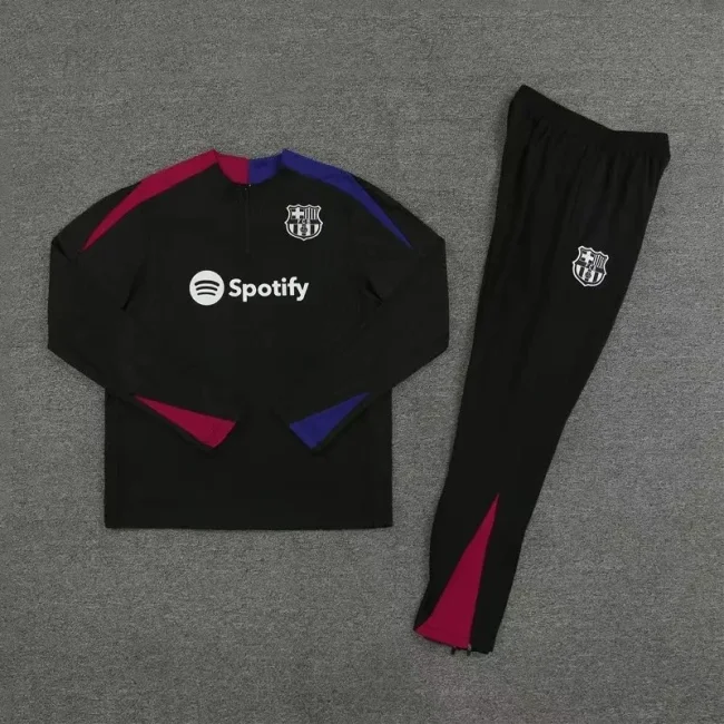 2024-25 Barcelona half-zip training jersey