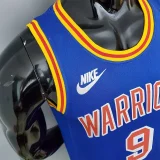 75th Anniversary Iguodala #9 Warriors Retro Edition Blue
