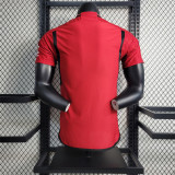 2023-24 Manchester United  home player version jersey(The player version is more slim fit, it is recommended to buy one size larger)