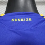 2024-25 Boca home long sleeve player version jersey (The player version is more slim fit, it is recommended to buy one size larger)
