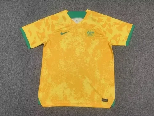 Australia 2022 home soccer jerseys