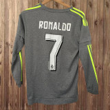2015-16 Real Madrid   Third away retro long sleeve jersey