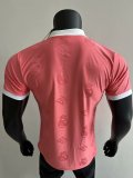 2025-26 Real Madrid pink special player version jersey  (The player version is more slim fit, it is recommended to buy one size larger)
