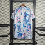 Japan 2022-23 anime white soccer jerseys