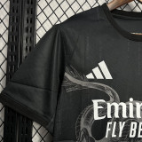2024-25 Real Madrid black dragon jersey