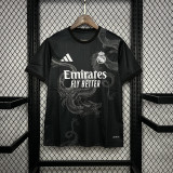 2024-25 Real Madrid black dragon jersey