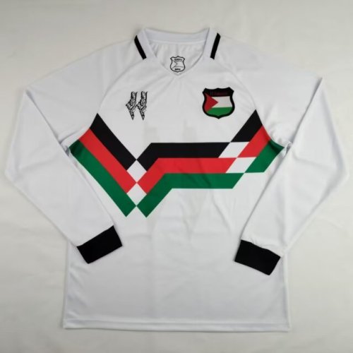 2024-25 palestine White Long Sleeve Jersey