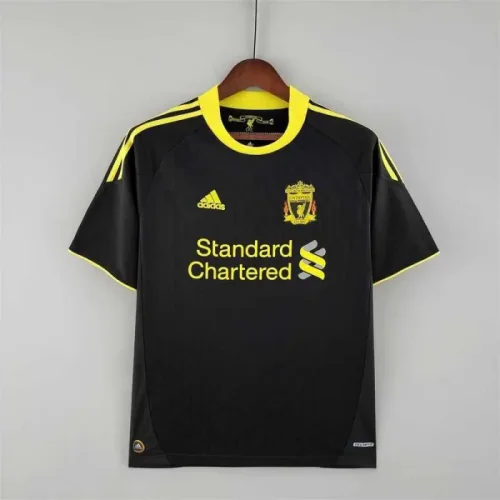 Liverpool 2010-11 third away soccer jerseys