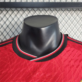 2023-24 Manchester United  home player version jersey(The player version is more slim fit, it is recommended to buy one size larger)