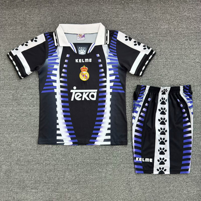 1997-98 Real Madrid Third Away retro kid kit