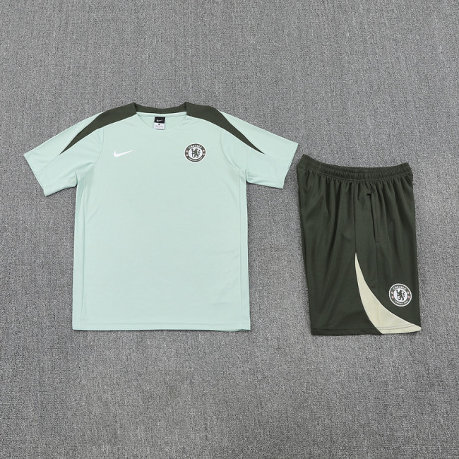 2025-26 Chelsea Light Green training suit