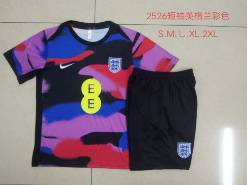 2025-26 England Colorful training suit