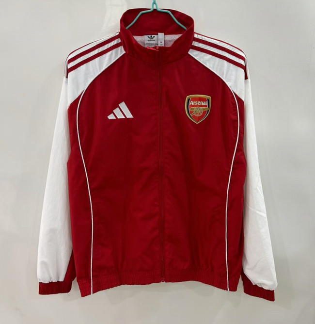 2025-26 Arsenal  red windbreaker