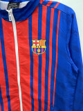 2017-18 Barcelona  retro windbreaker