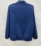 2025-26 Real Madrid  yellow and blue reversible windbreaker