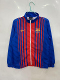 2017-18 Barcelona  retro windbreaker