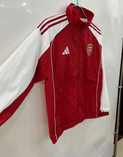 2025-26 Arsenal  red windbreaker