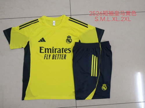2025-26 .Real Madrid   Yellow training suit