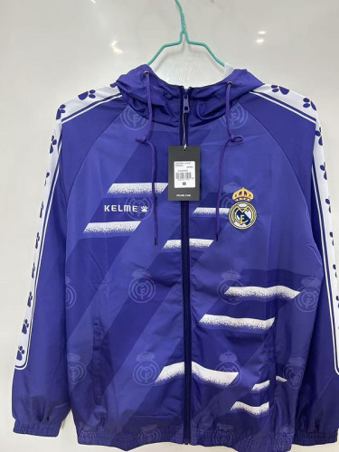 1994-96 Real Madrid   retro purple windbreaker
