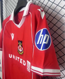 2025-26 Wrexham home soccer jersey
