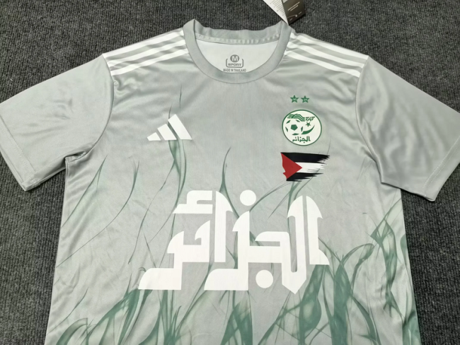 2025-26 Algeria green soccer jersey size