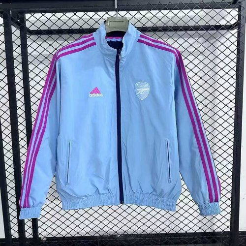 2025-26 Arsenal  blue reversible windbreaker