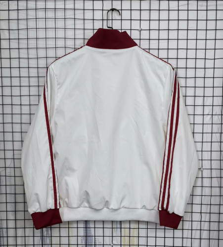 2025-26 Bayern 125th white windbreaker
