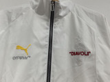 2025-26 .AC Milan  White windbreaker