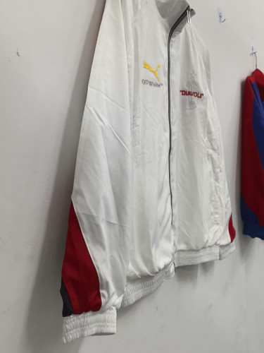 2025-26 .AC Milan  White windbreaker