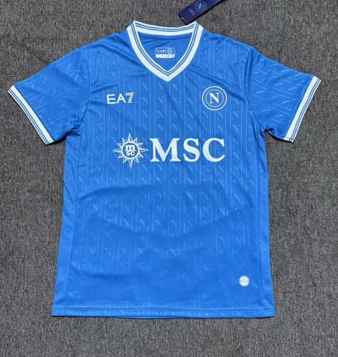 2025-26 Napoli home soccer jersey