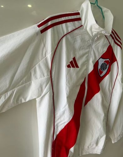 2025-26 River Plate white Windbreaker