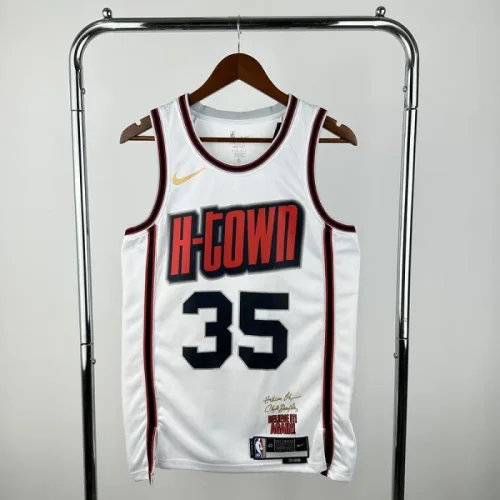 Houston Rockets 2025 City Editon White DURANT #35