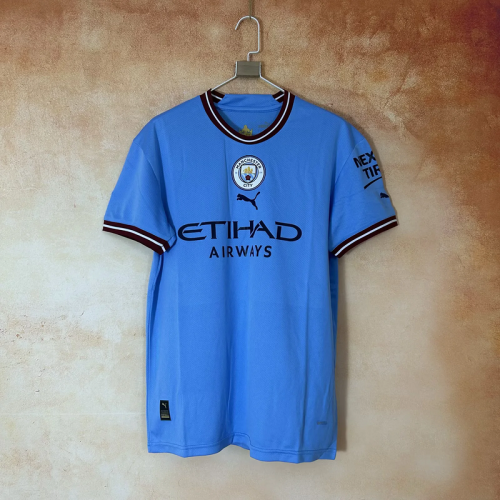 2022-23 Manchester City  home soccer jersey
