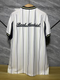 2025-26 Real Madrid white player version baseball jersey