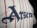 2025-26 Arsenal  white baseball player version jersey