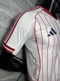 2025-26 Arsenal  white baseball player version jersey