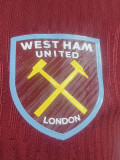 2025-26 West ham home player version soccer jersey