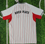 2025-26 River Plate white baseball jersey