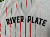 2025-26 River Plate white baseball jersey