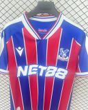 2025-26 Crystal Palace home soccer jersey