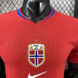2025-26 Men Version Norway women's home Player Version soccer jersey