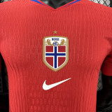 2025-26 Men Version Norway women's home Player Version soccer jersey
