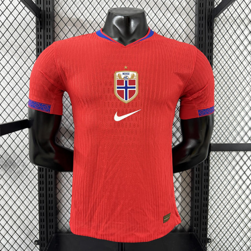 2025-26 Men Version Norway women's home Player Version soccer jersey