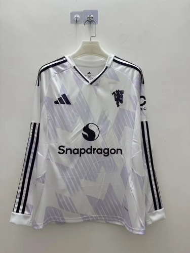 2025-26 Manchester United   away long sleeve jersey