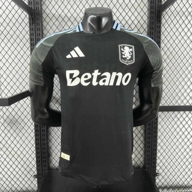 2025-26 Aston Villa Away Player version jersey  (The player version is more slim fit, it is recommended to buy one size larger)