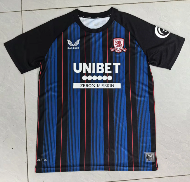 2025-26 Middlesbrough away soccer jersey